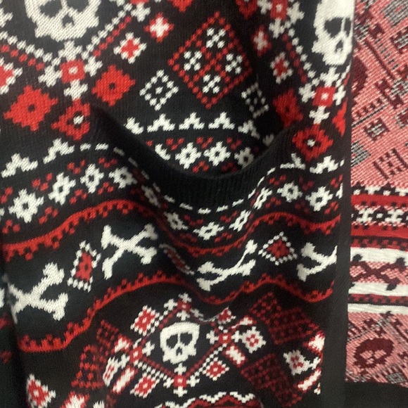 ☠️Sweater Cardigan XL+Halloween Tee L+ Mega stretch leggings - Picture 15 of 17